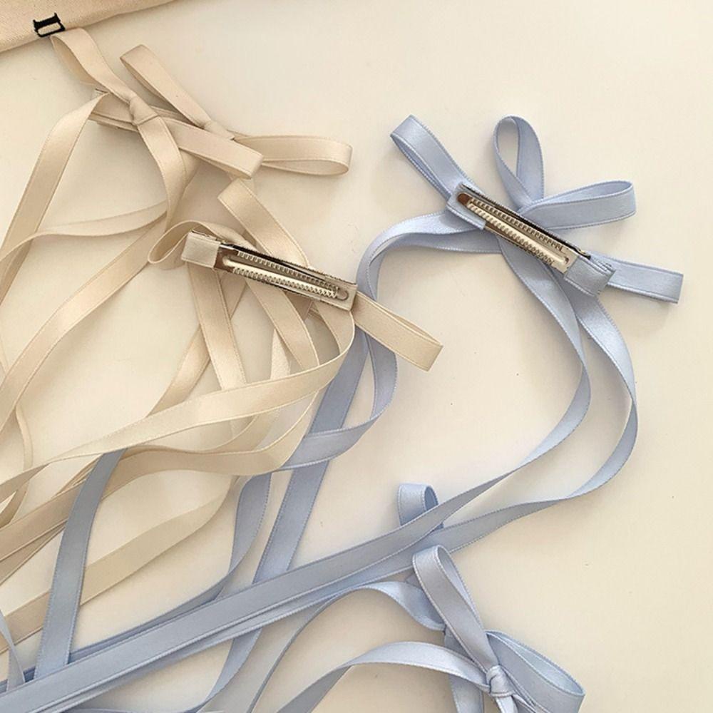 Hejiu Dây Cột Tóc Ruy Băng Dài Thắt Nơ Phong Cách lolita Đáng Yêu Cho Nữ y2k