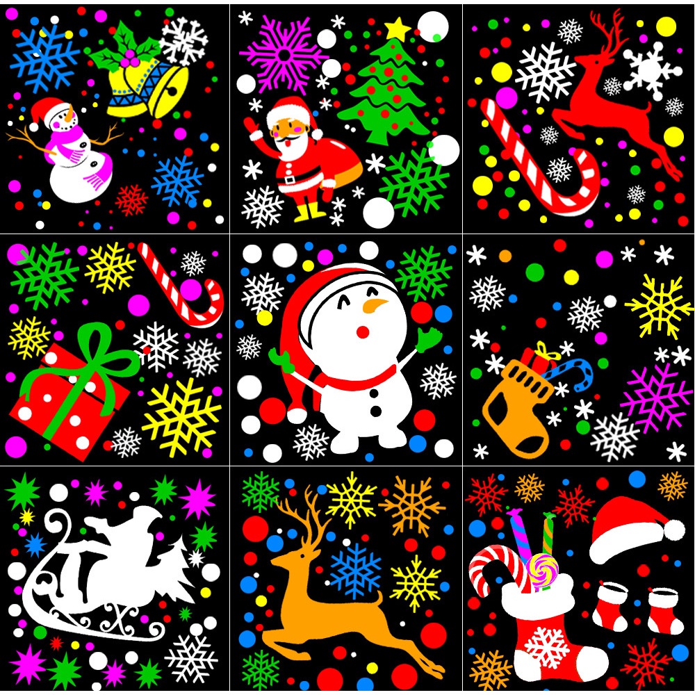 Đèn led Chiếu 16 Họa Tiết Độc Đáo Trang Trí Phòng Ngủ / Tiệc Giáng Sinh / 360 Độ° Đèn Chiếu Hình Bông Tuyết Xoay Được