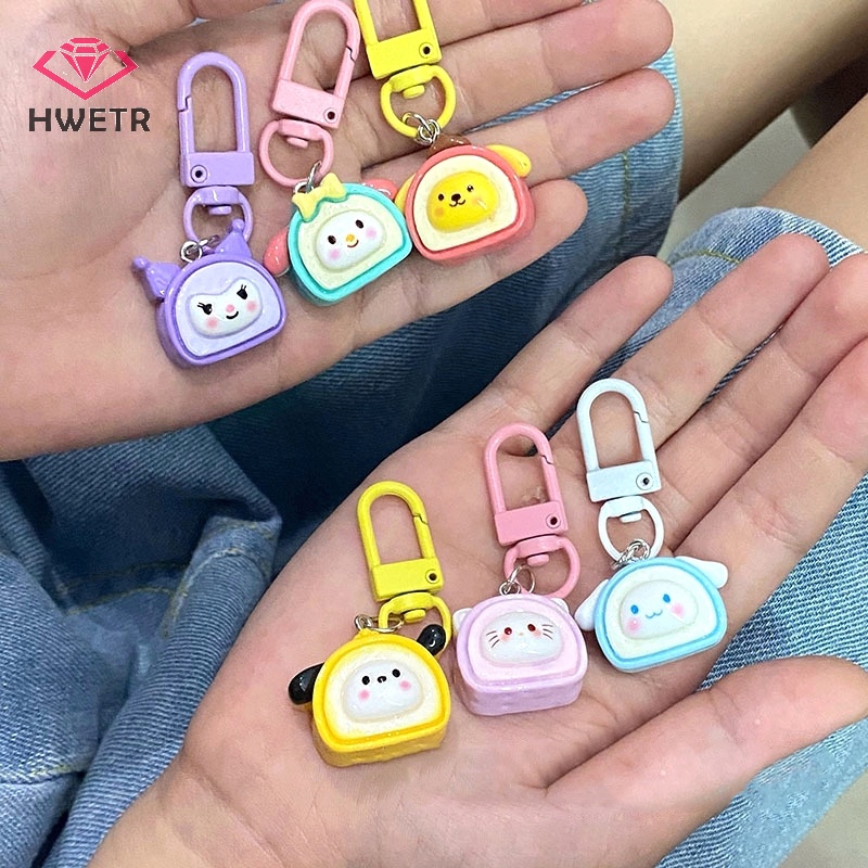 SANRIO Móc Khóa Hình Búp Bê Hoạt Hình kuromi melody cinnamoroll pochacco Dễ Thương Mới