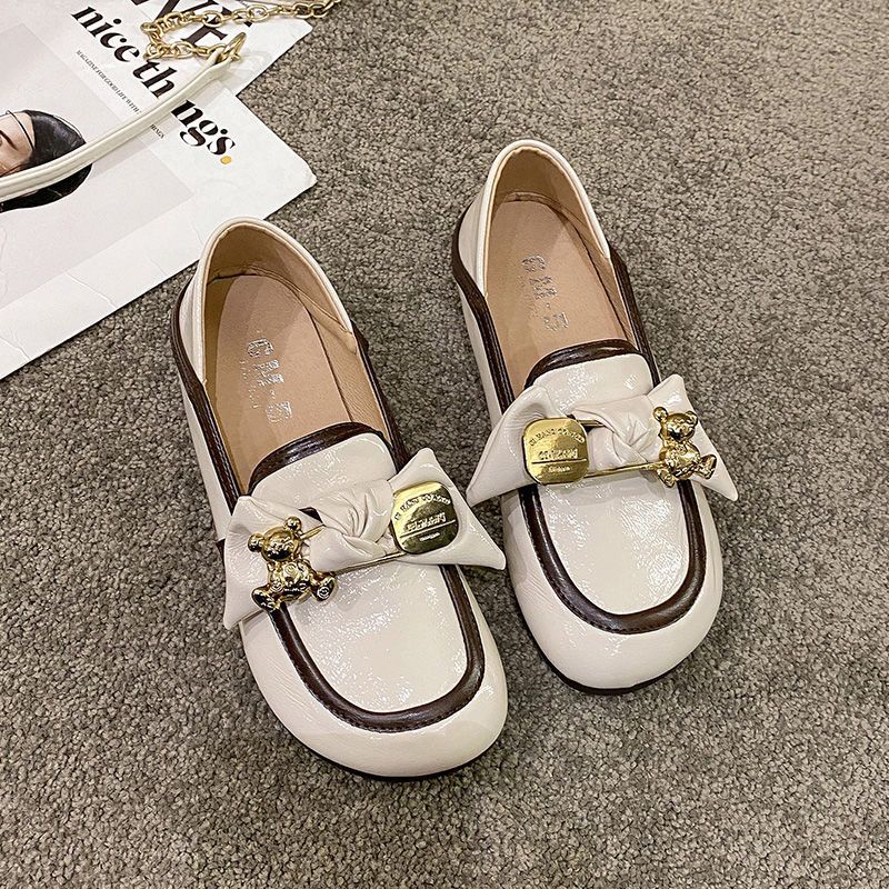 Jh Hàng Có Sẵn Giày Lười Da Thật Mềm Mại Thoải Mái Thời Trang Xuân Thu Cho Phụ Nữ Mang Thai