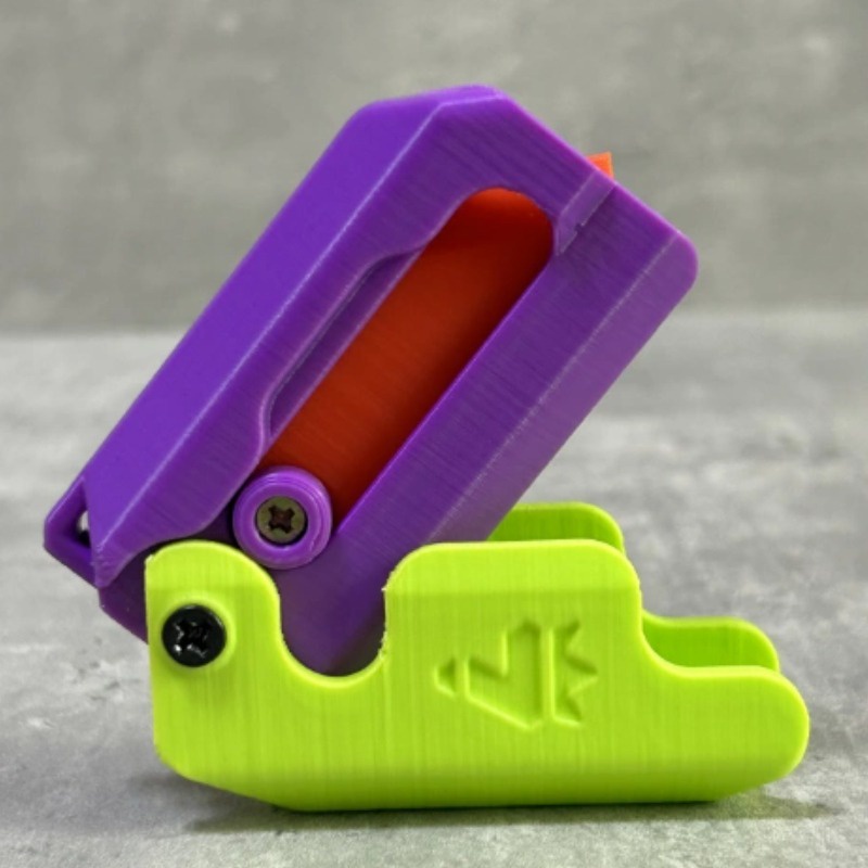 Đồ Chơi Dao Nhựa Nhấn Giảm Căng Thẳng In 3d mini Dễ Thương Làm Quà Giáng Sinh Cho Bé Trai