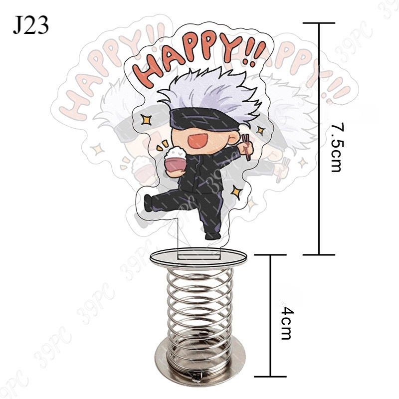 Standee Acrylic Lò Xo Lắc Lư Jujutsu Kaisen - Chú thuật Hồi Chiến Inumaki Yuji Sukuna Gojo