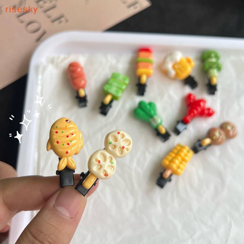 Kẹp Tóc Hình Rau Củ Quả / Cá / Cá Dễ Thương Cho Bé Gái
