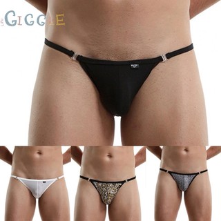 【GIGGLE】Men Briefs Sexy String Thongs Translucent Underwear G-string Jockstrap