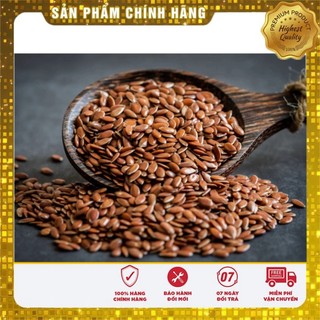 [BÁN SỈ][BÁN SỈ 1Kg - 5KG] Hạt Lanh Nâu Hữu Cơ Canada Rang Chín Lên Ăn Nấu Sữa Hạt Hoặc Dùng Hạt Lanh Ủ Tóc Hoàng Phương
