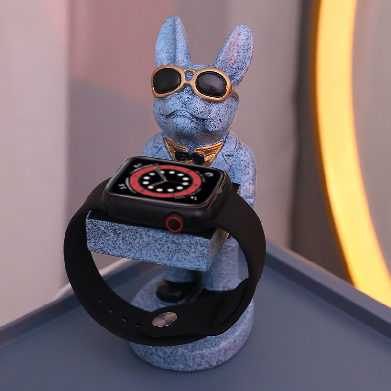 Đế Sạc Không Dây Hình Phi Hành Gia Cho Đồng Hồ Thông Minh Apple Watch 1 2 3 4 5 6 7