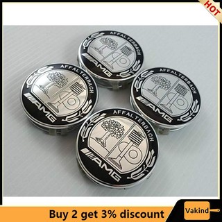 Set 4 nắp đậy VAKIND trục bánh xe Mercedes Benz