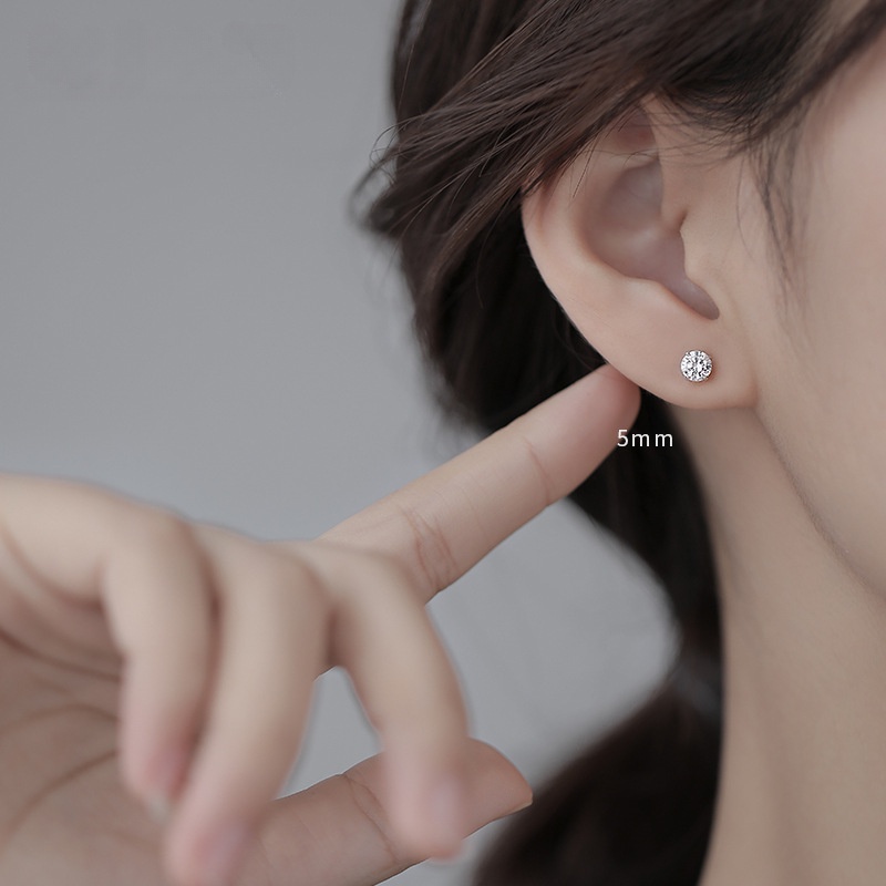 Vòng Tay Bạc 925 Đính Đá Cơ Bản Dành Cho Nữ