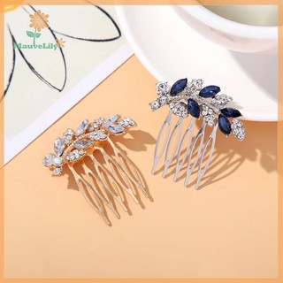 Lược Cài Tóc Đính Đá Pha Lê Phong Cách vintage Thời Trang