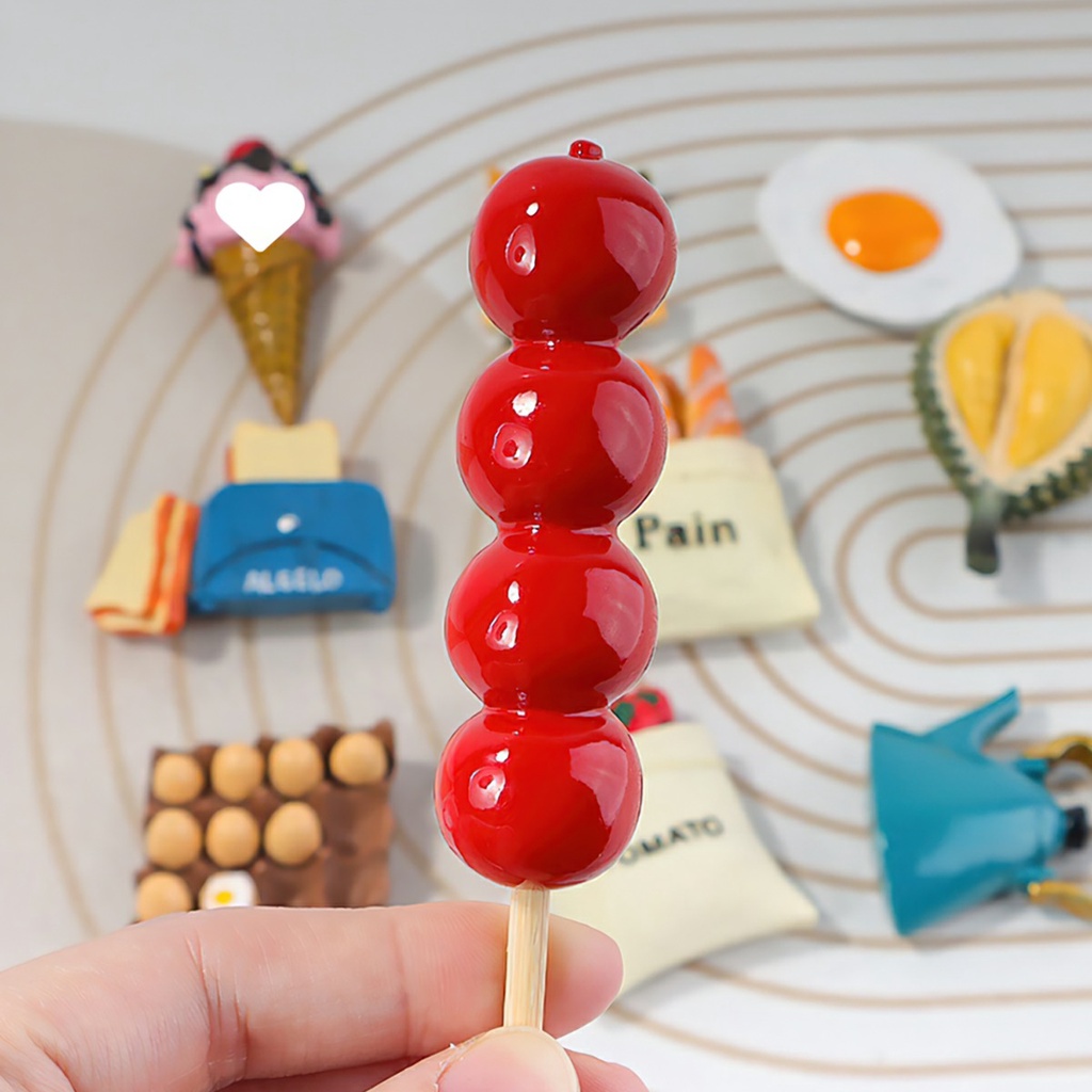 Nam châm hít dán dính tủ lạnh trang trí hình ảnh phong cách phụ kiện bếp Châu Âu -Maigen Shop