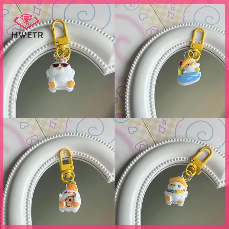 Móc Chìa Khóa Hình Vịt Xinh Xắn Dễ Thương Mới