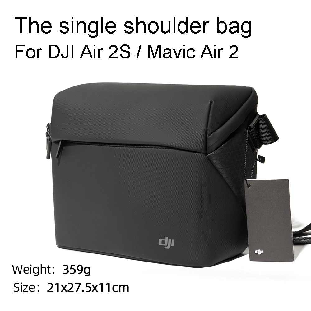 Túi Drone cho DJI NEO / Air 2s / Mini 2 / 3 / 4 Túi lưu trữ đeo vai màu đen di động cho hộp đựng DJI