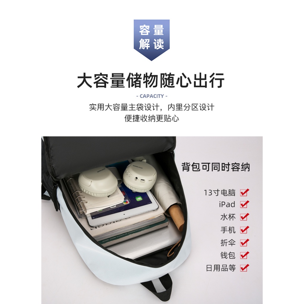 Ba Lô Thể Thao Đựng laptop Chất Lượng Cao Thời Trang unisex kz2317