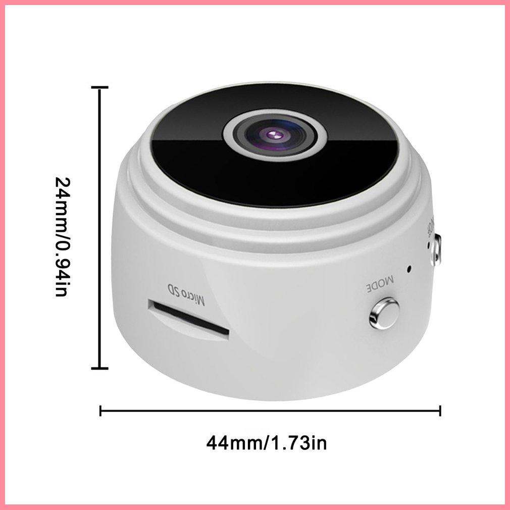 Cemera Mini A9 1080P High Definition WIFI CCTV IP White Security Cameras