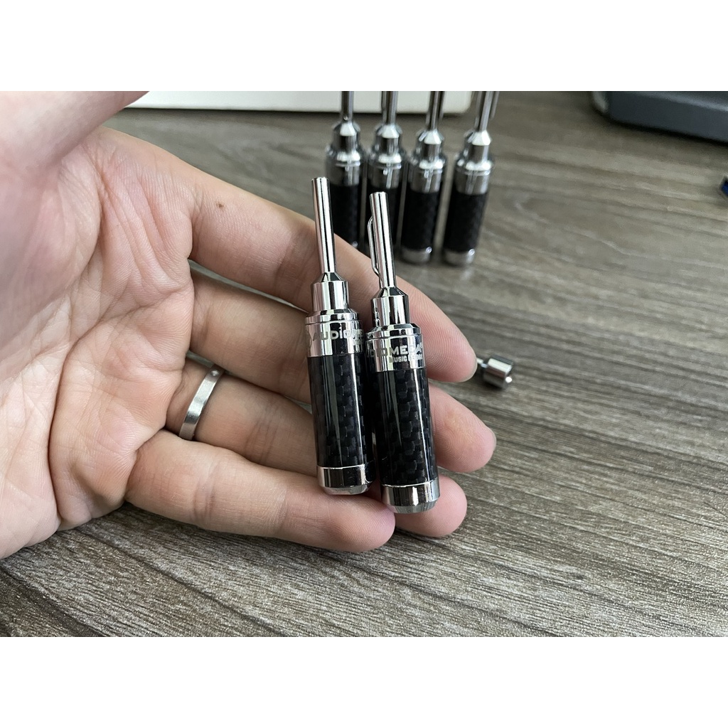 01 Jack cắm loa Bắp Chuối AUDIOMECA Cao Cấp