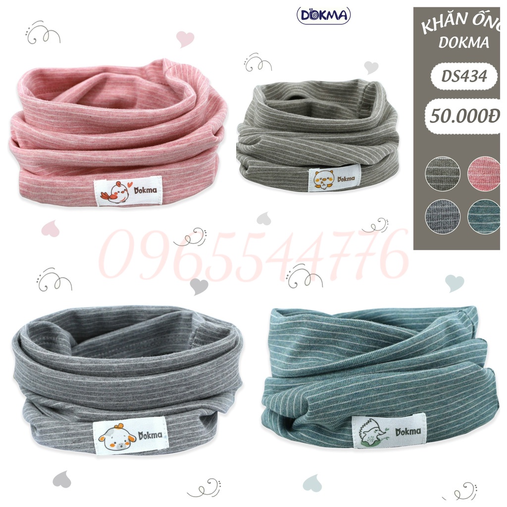 Khăn ống cotton Thời Trang DOKMA Cho Bé DS434, DS211, DS573