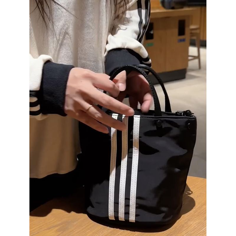 Jh Hàng Có Sẵn Túi Xách Đeo Vai Ba Ngăn Bằng Vải oxford Nhỏ Phong Cách Mới Đơn Giản Dễ Phối Đồ Dành Cho Bạn Nữ