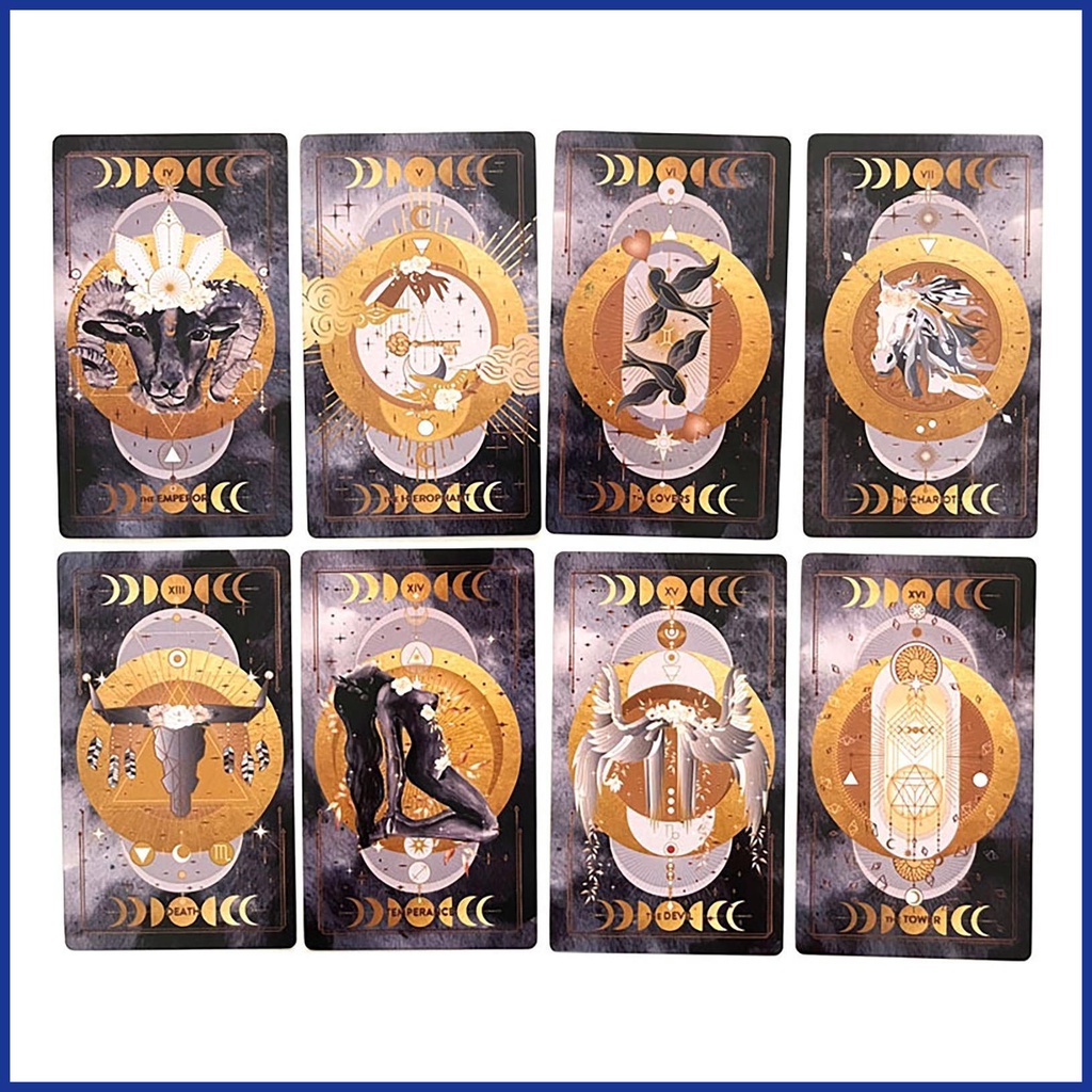 Bộ Thẻ Trò Chơi board game lucine tarot midnight oracle Cho Gia Đình Và Bạn Bè