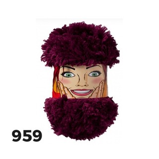Len lông xù POP ART nhập khẩu từ Knitme, đan móc áo, váy, móc thú, túi ví
