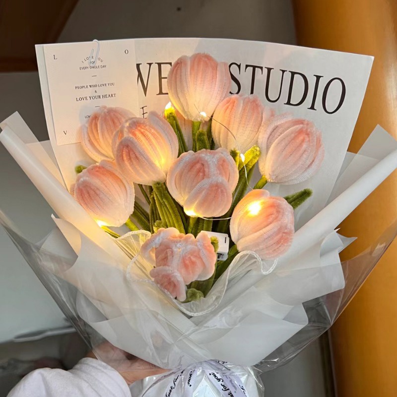 Set 100 Dây Ruy Băng Xoắn Bằng Nhung Nhiều Màu Sắc Làm Đồ Chơi Giáo Dục Cho Bé diy