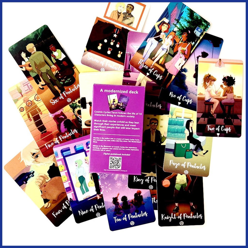 Bộ Bài tarot Tiêu Chuẩn Phiên Bản Tiếng Anh