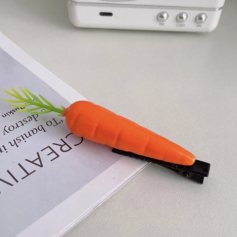 Kẹp Tóc Hình Rau Củ Quả Dễ Thương Xinh Xắn