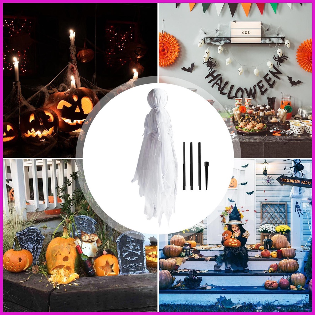 Ma Ánh Sáng Lên Màu Có Âm Thanh Kích Hoạt Trang Trí halloween