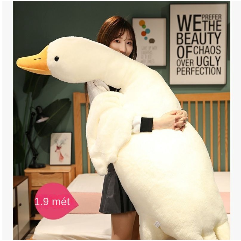 Thú Nhồi Bông Hình Chú Vịt / Gấu / Ngỗng / Ngỗng Dễ Thương Cho Bé