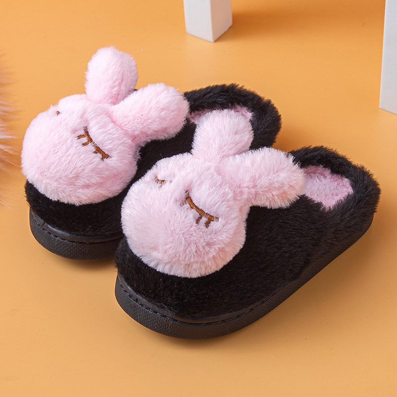 Dép Bông Đi Trong Nhà Chống Trượt Họa Tiết Hoạt Hình Dễ Thương Cho Bé