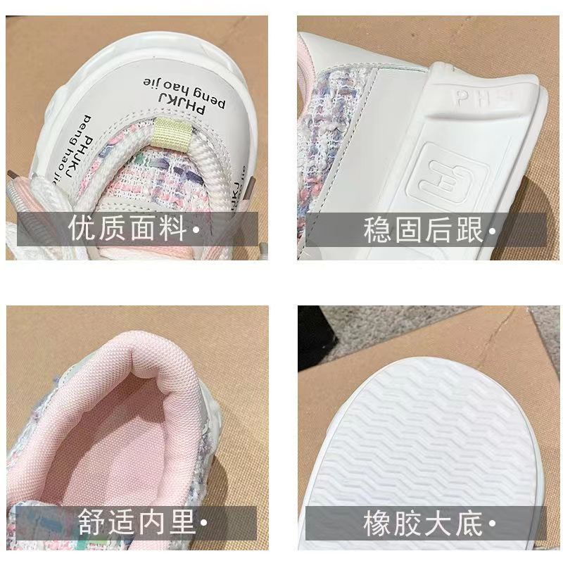 Giày Thể Thao Nữ Đế Cao Thoải Mái