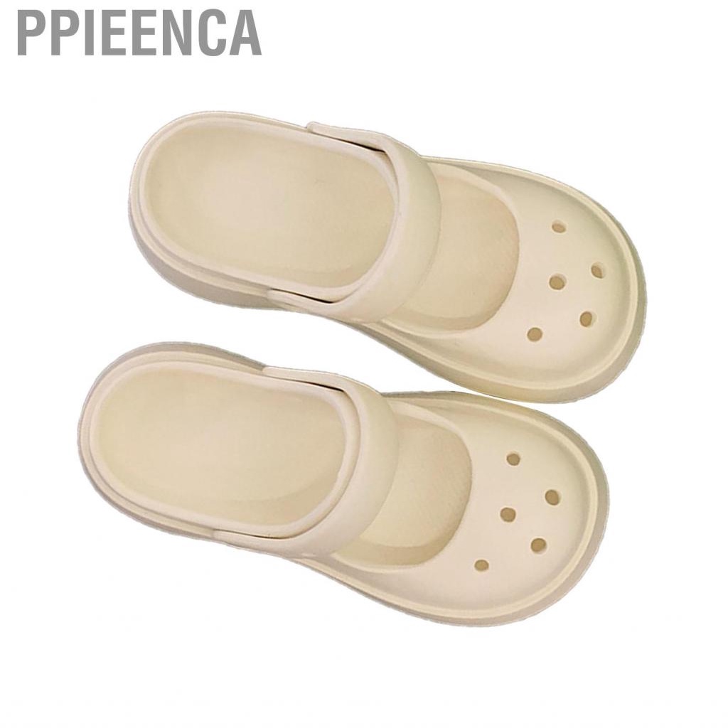 Ppieenca Women Hollow Gardening Shoes  Slippers Breathable Holes for Outdoors