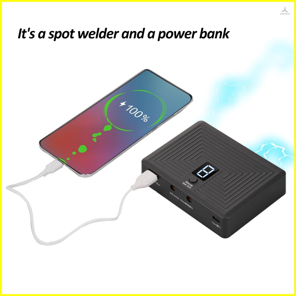 Máy Hàn 5000mah mini Có Màn Hình lcd Với Dây Cáp Sạc type-c Tiện Dụng