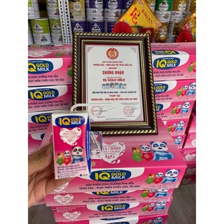 Sữa bột pha sẵn iq gold milk 110ml