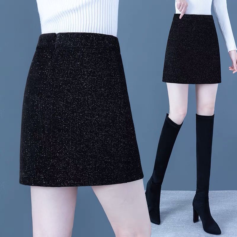 Chân Váy Lụa Lưng Cao Dáng Ngắn Thời Trang Cho Nữ