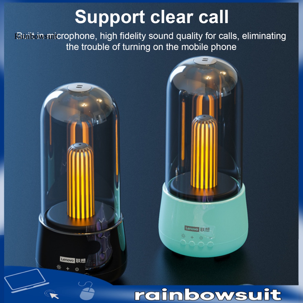 Loa bluetooth Không Dây lenovo l02 mega 50 Có Đèn Led Chất Lượng Cao âm thanh siêu trầm