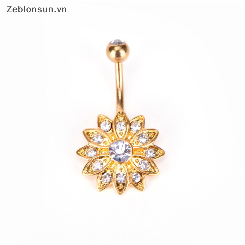 Khuyên Rốn Đính Đá Pha Lê hot