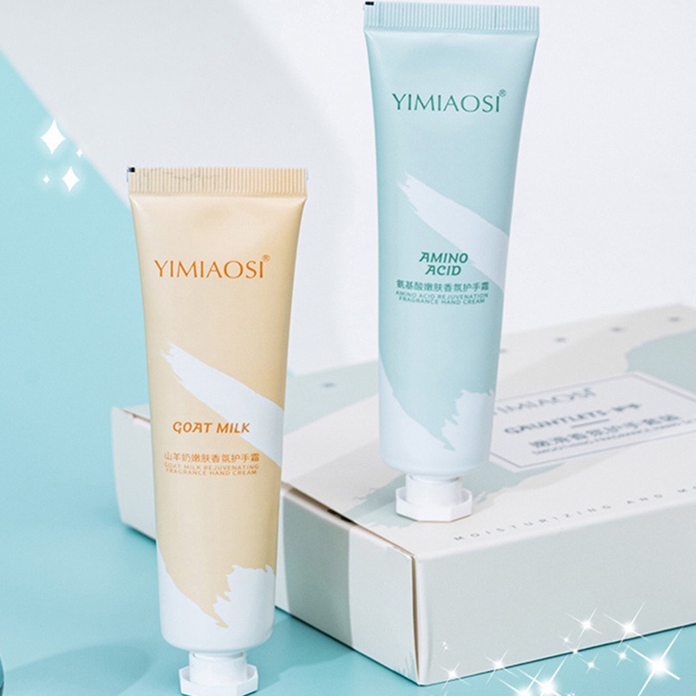 YIMIAOSI Vaseline Sữa Dê Kem Dưỡng Da Tay Sửa Chữa Kem Dưỡng Da Tay Chống Lão Hóa Nuôi Dưỡng Kem Chăm Sóc Tay * KÍNH