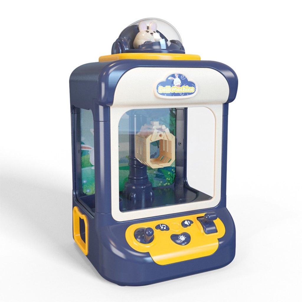 Máy gắp thú, đồ chơi gắp gấu bông mini có nhạc có đèn Bi's House