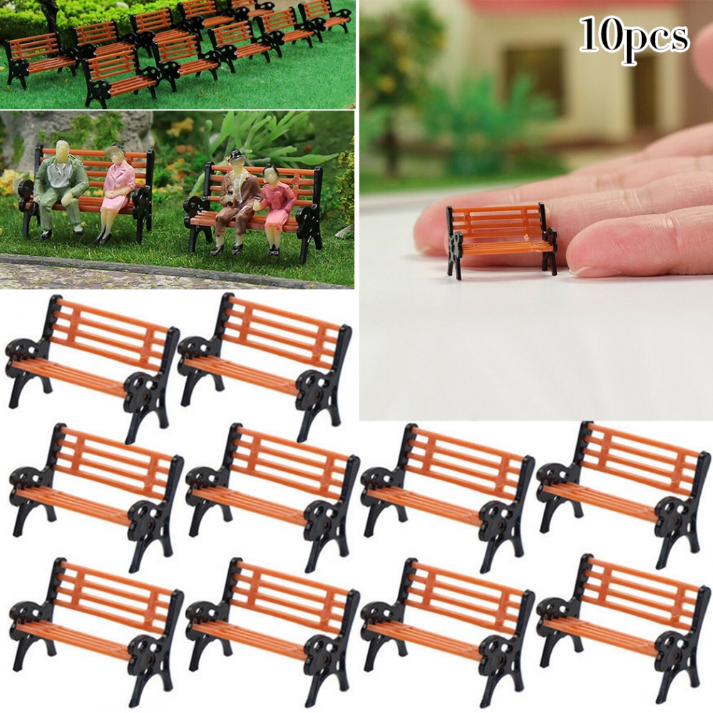 Set 10 Mô Hình Ghế Công Viên 1: 87 Chất Lượng Cao