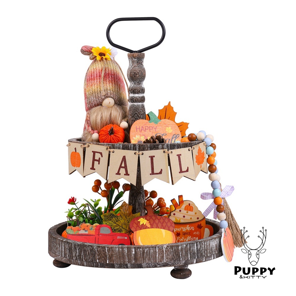 Rơi Vòng Hoa Chuỗi Hạt Gỗ Phối Tua Rua Treo Tường Trang Trí