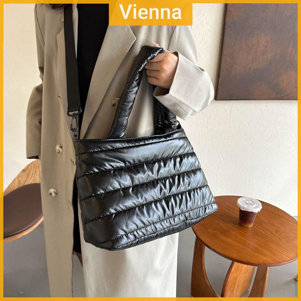 Túi tote Đeo Vai / Xách Tay Có Đệm Mút Đơn Giản Cho Nữ