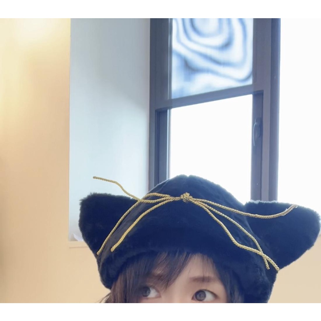 Mũ beret Lông Thỏ Tai Mèo Dễ Thương Phong Cách Nhật Bản ca4la