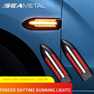 Đèn sườn ô tô seametal 2pcs đèn led xe ô tô đèn cửa xe ô tô