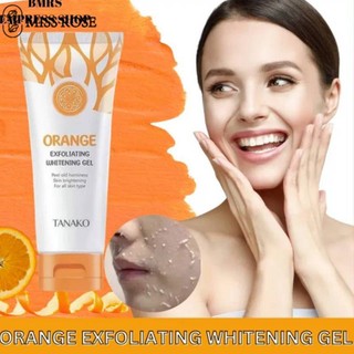 Miss Rose Orange Gel Tẩy Tế Bào Chết Làm Trắng Da Sữa Rửa Mặt Tẩy Tế Bào Chết Kem Lười