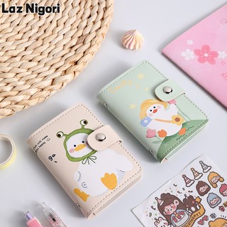 Laz Nigori  Hoạt Hình Ví Ngắn Đựng Thẻ 20 Ngăn Siêu Mỏng Sáng Tạo Cá Tính Cho Nữ