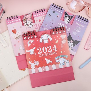 Lịch Để Bàn mini Hình sanrio hello kitty
