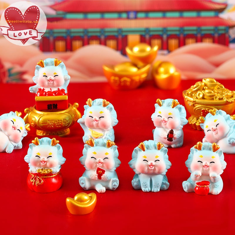 Tri 1 Tượng Rồng mini Trang Trí Phong Cảnh 2024 vn