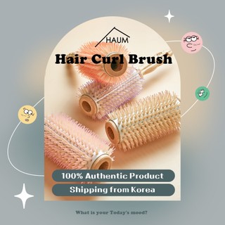 [HAUM] Bàn chải tóc lỗ thông hơi khô, kiểu dáng & phong cách (4 màu) | Bàn chải tạo kiểu Salon Hàn Quốc | Khô nhanh · Tăng âm lượng · Tháo rối | Dụng cụ làm tóc K-Beauty