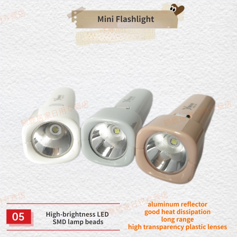 Đèn Pin led mini Siêu Sáng Bỏ Túi Sử Dụng Pin lithium
