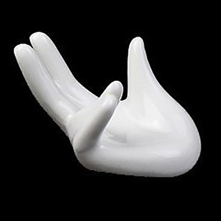 Giá đỡ trứng luộc hình bàn tay bằng gốm sứ chống rò rỉ